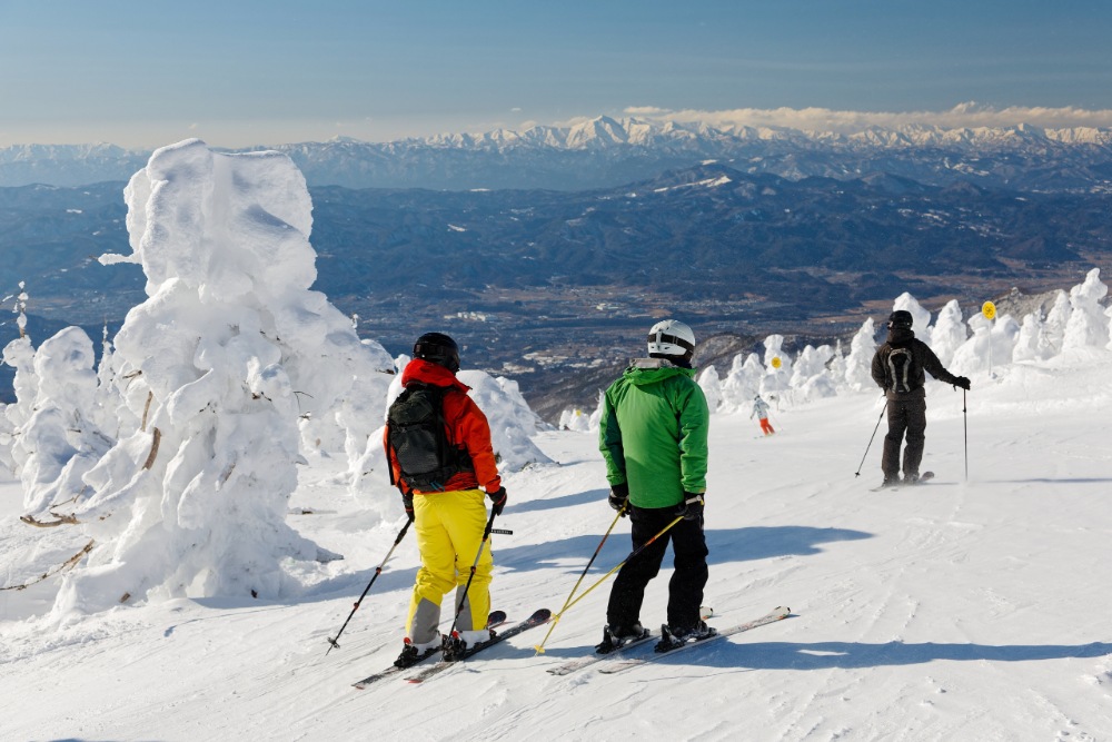 日本雪場以顏色區分雪道難度，新手請務必從綠線開始，循序漸進才能安全享受滑雪樂趣。